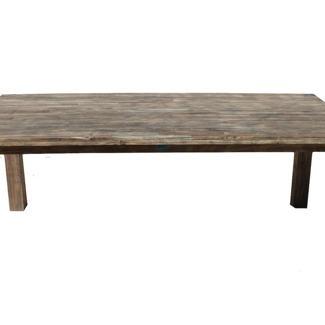 Sturdy 2 Metre Table Black Brush Finish