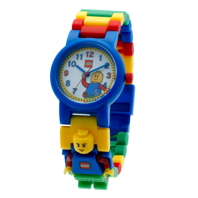 Lego Classic Mini Figure Buildable Link Watch Kids Quartz