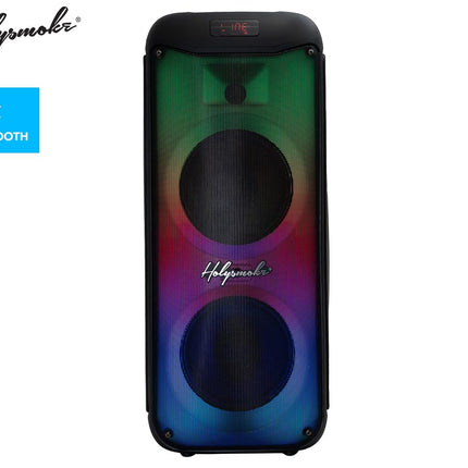 Holysmoke Arthur Bluetooth 5.0 Party Speaker Dual 8" Light Effect