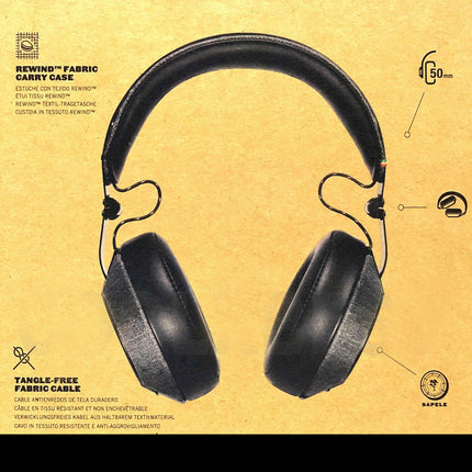 House of Marley Liberate XL Premium Over-Ear Headphones Wired