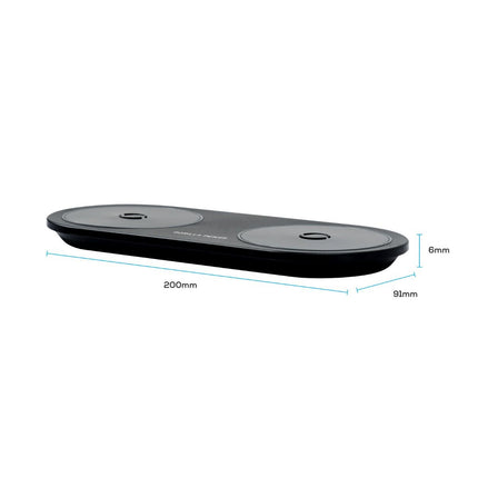 mbeat Gorilla Power Dual Wireless Charging Pad