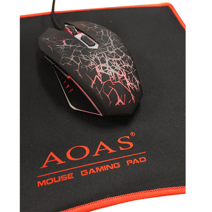 RGB Four Piece Gaming Set Keyboard Mouse Pad Headphones S750