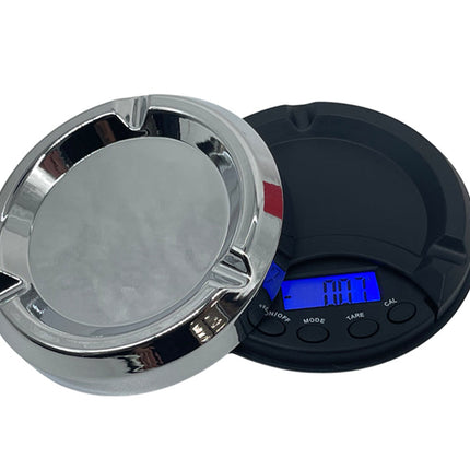 Ash Tray Jewellery Scale 500g Stainless Steel Platform 100g Max. SCP27