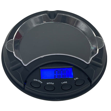 Ash Tray Jewellery Scale 500g Stainless Steel Platform 100g Max. SCP27