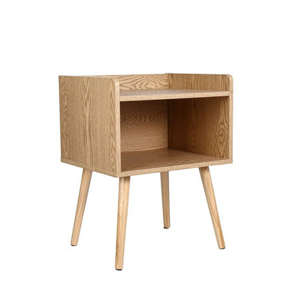 Rolialos Bedside Table Side Table Bedroom Storage