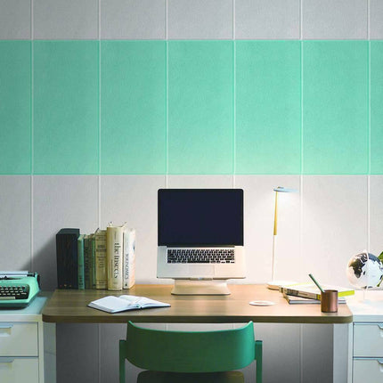 Decorative 3D Foam Wallpaper Panels White 10PCS