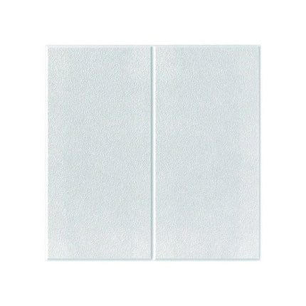 Decorative 3D Foam Wallpaper Panels White 10PCS