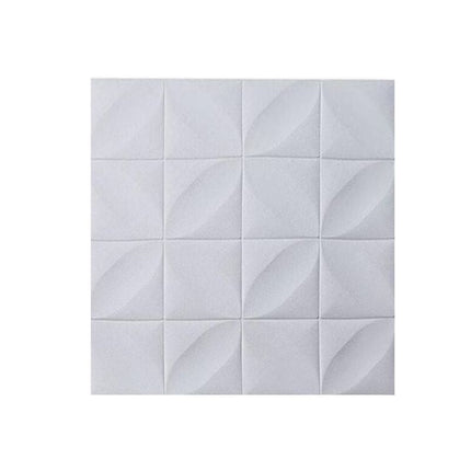 Decorative 3D Foam Wallpaper Panels white flower 10PCS