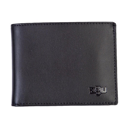 BELT AND WALLET & CARD HOLDER BLACK SET