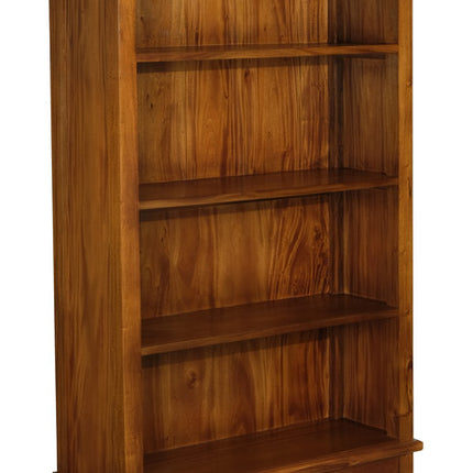 Tasmania 2 Drawer Bookcase (Light Pecan)