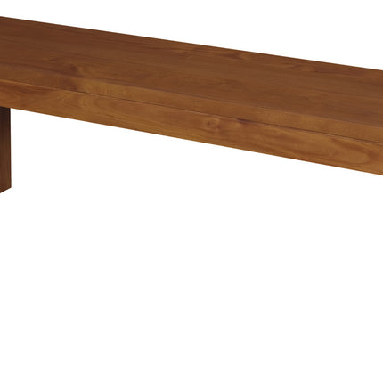 Tilda Solid Mahogany Bench (Light Pecan)