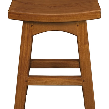 Tokyo Timber Stool H 48 cm (Light Pecan)