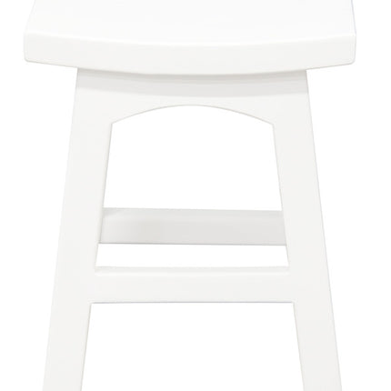 Tokyo Timber Stool H 48 cm (White)