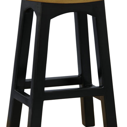 Tokyo Timber Kitchen Counter Stool H 67 cm (Black Caramel)