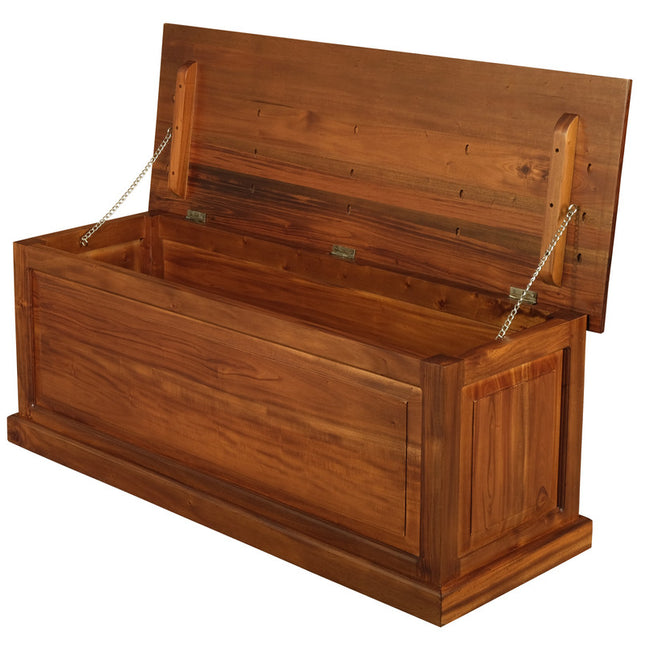 Tasmania Blanket Box - Medium (Light Pecan)