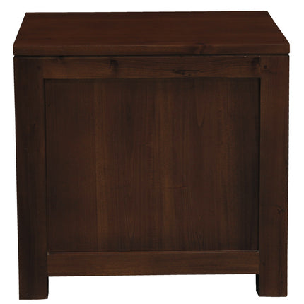 Ivy 1 Drawer Bedside Table (Mahogany)