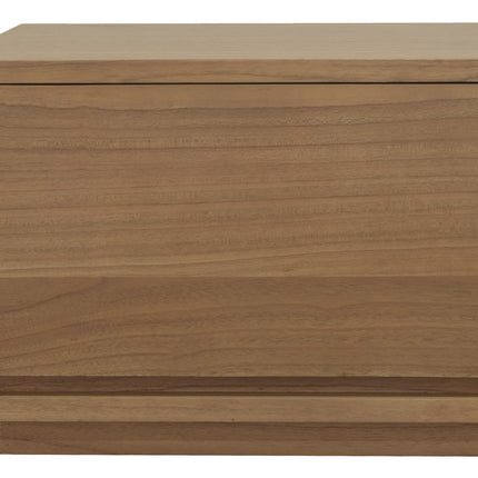Oscar 1 Drawer Bedside Table (Natural)
