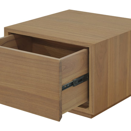 Oscar 1 Drawer Bedside Table (Natural)