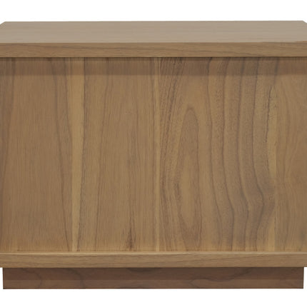 Oscar 1 Drawer Bedside Table (Natural)