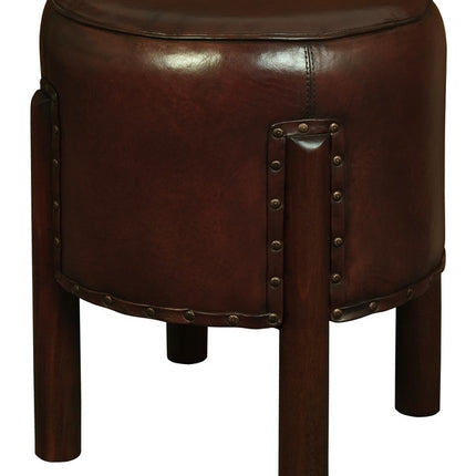 Leather UFO Stool