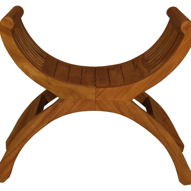 Single Seater Stool (Light Pecan)