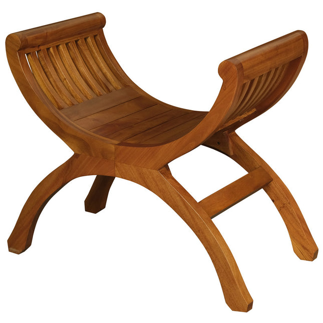 Single Seater Stool (Light Pecan)