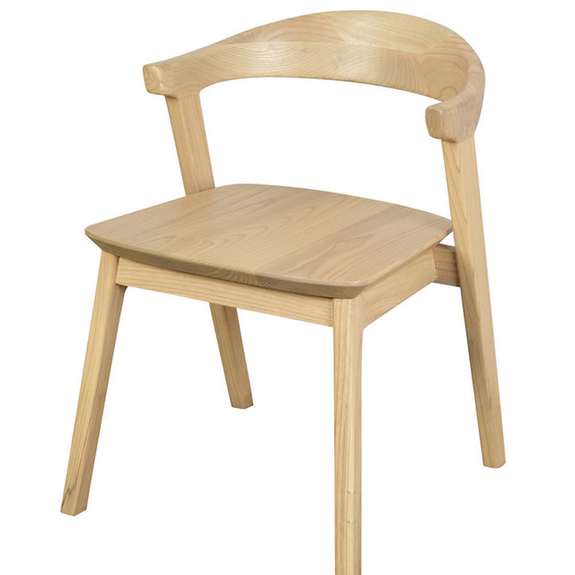 Fynn Oak Dining Chair - Set of 2 (Natural)