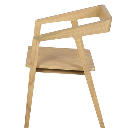 Kyoto Oak Arm Chair - Set of 2 (Natural)