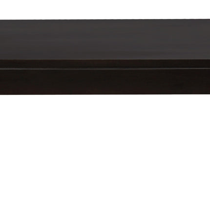 Amsterdam Solid Mahogany Timber Coffee Table (Chocolate)