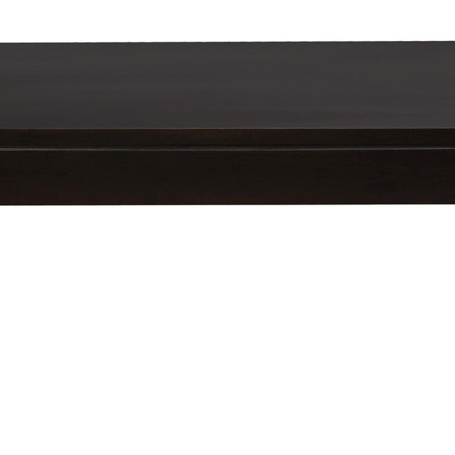 Amsterdam Solid Mahogany Timber Coffee Table (Chocolate)