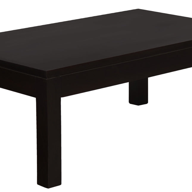 Amsterdam Solid Mahogany Timber Coffee Table (Chocolate)
