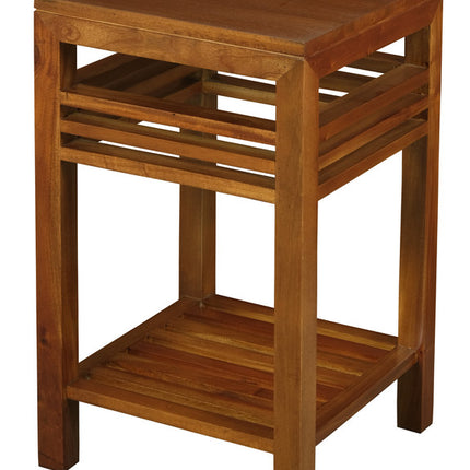 Holland Lamp Table (Light Pecan)