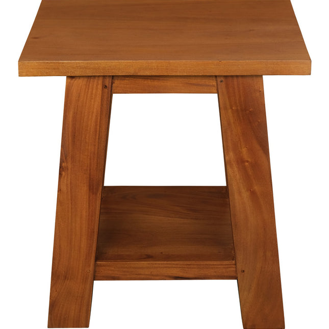 Tokyo Lamp Table (Light Pecan)