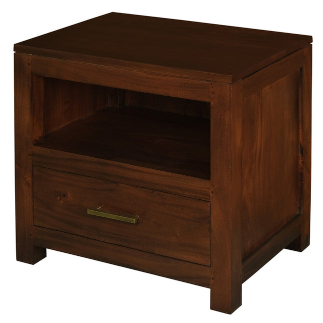 Paris 1 Drawer Lamp Table (Mahogany)