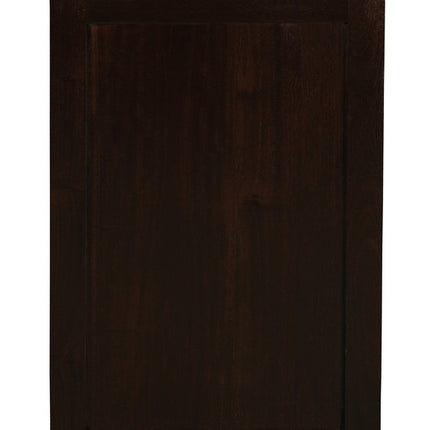 Tasmania 1 Drawer Lamp table (Chocolate)