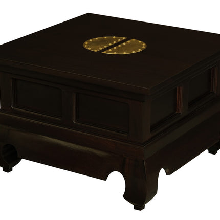 Dynasty Lamp Table 60 x 60 cm (Chocolate)