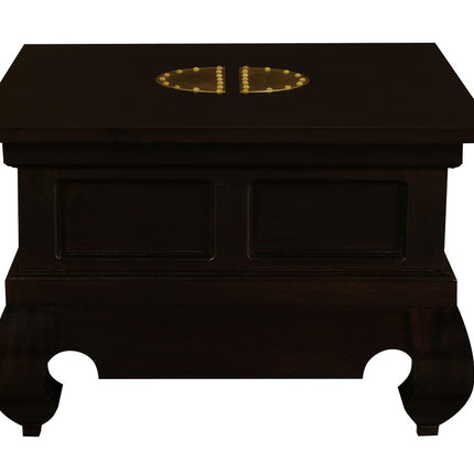 Dynasty Lamp Table 60 x 60 cm (Chocolate)