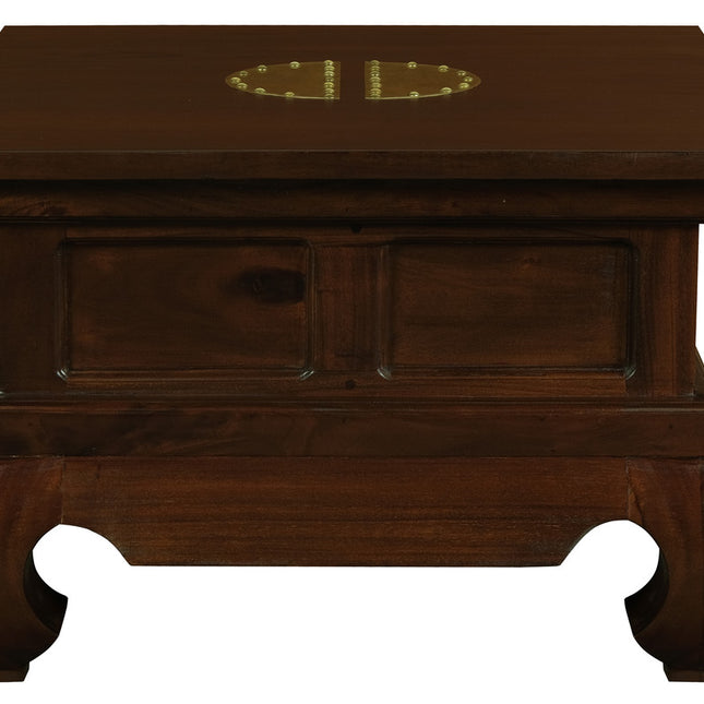 DYNASTY Lamp Table 60 x 60 cm (Mahogany)