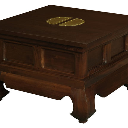 DYNASTY Lamp Table 60 x 60 cm (Mahogany)
