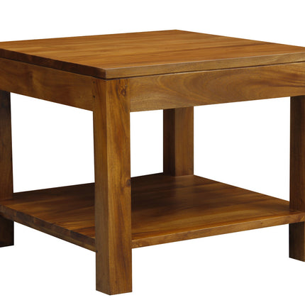 Amsterdam Lamp Table 60 x 60 cm (Light Pecan)