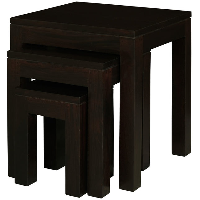 Amsterdam Nest of Table Set of 3 (Chocolate)