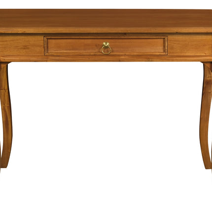 Queen Ann 1 Drawer Sofa Table (Light Pecan)
