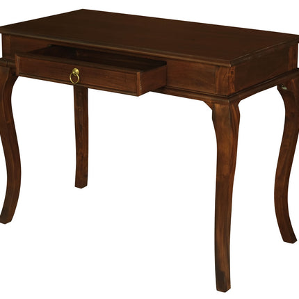 Queen Ann 1 Drawer Sofa Table (Mahogany)