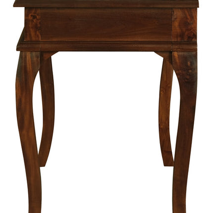Queen Ann 1 Drawer Sofa Table (Mahogany)