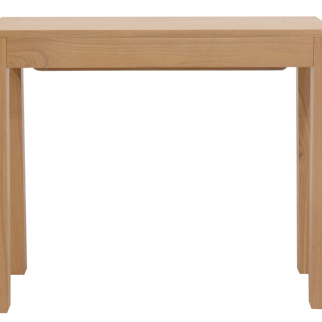 Amsterdam 1 Drawer Sofa Table (Caramel)