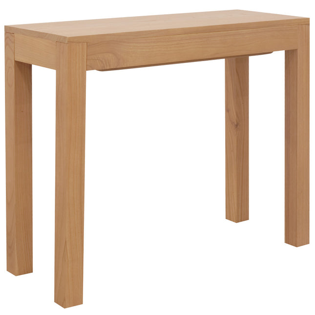 Amsterdam 1 Drawer Sofa Table (Caramel)