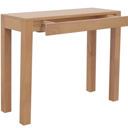 Amsterdam 1 Drawer Sofa Table (Caramel)