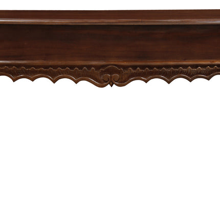 Seine 2 Drawer  Carved Sofa Table (Mahogany)