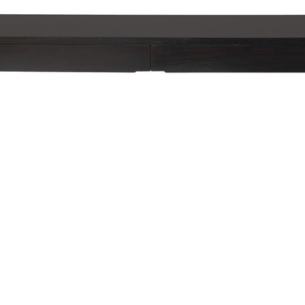 Amsterdam 2 Drawer Sofa Table (Chocolate)