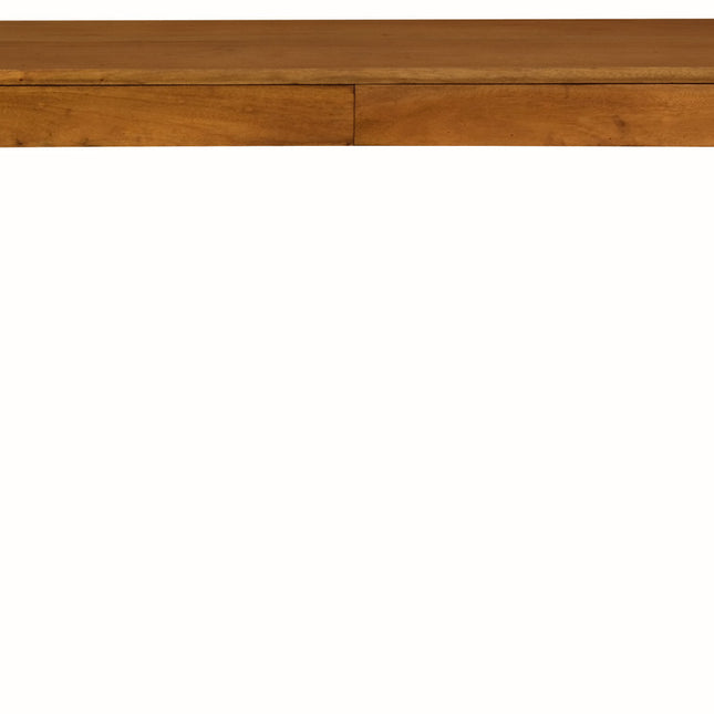 Amsterdam 2 Drawer Sofa Table (Light Pecan)